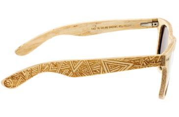Image of Earth Wood Cape Cod Sunglasses, Bamboo Frame, Celeste Lens, Polarized, One Size, ESG060B