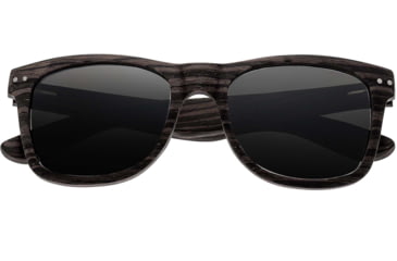 Image of Earth Wood Cape Cod Sunglasses, Ebony Frame, Silver Lens, Polarized, One Size, ESG060E