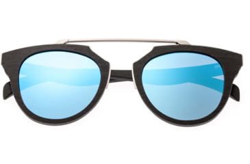Image of Earth Wood Ceira Polarized Sunglass, Espresso/Blue, One Size, ESG021BL