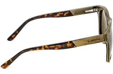 Image of Earth Wood Cove Polarized Sunglass, Brown/Brown, One Size, ESG010BR