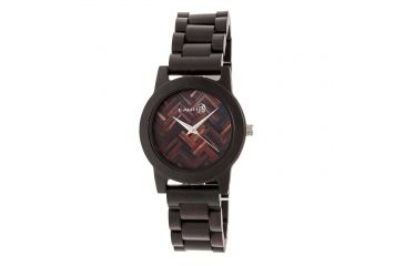 Image of Earth Wood Crown Bracelet Watch, Multicolor/Dark Brown ETHEW4502