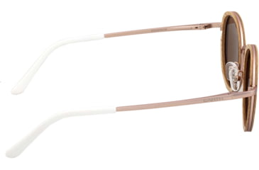 Image of Earth Wood Himara Sunglasses, Oak Frame, Brown Lens, Polarized, One Size, ESG039OR