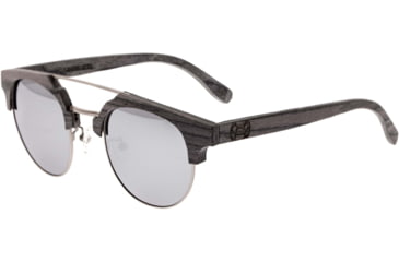 Image of Earth Wood Kai Polarized Sunglass, Grey/Silver, One Size, ESG024SL