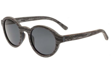 Image of Earth Wood Maho Polarized Sunglass, Black Stripe/Black, One Size, ESG085G