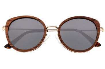Image of Earth Wood Oreti Polarized Sunglass, Annato/Silver, One Size, ESG037AN