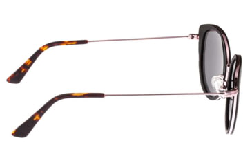 Image of Earth Wood Oreti Polarized Sunglass, Espresso/Black, One Size, ESG037BK