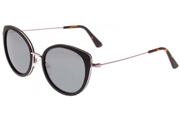 Image of Earth Wood Oreti Polarized Sunglass, Espresso/Black, One Size, ESG037BK