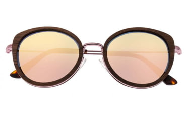 Image of Earth Wood Oreti Polarized Sunglass, Monzo/Rose Gold, One Size, ESG037MN