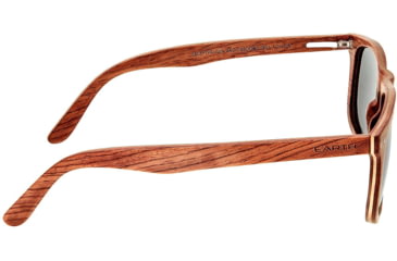 Image of Earth Wood Pacific Polarized Sunglass, Brown/Blue, One Size, ESG008BL