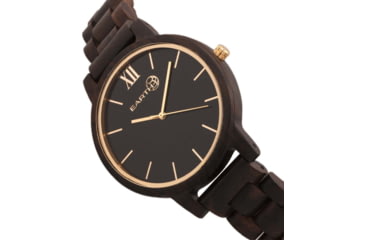 Image of Earth Wood Pike Bracelet Watch, Dark Brown, One Size, ETHEW5202