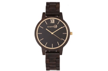 Image of Earth Wood Pike Bracelet Watch, Dark Brown, One Size, ETHEW5202