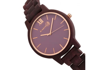 Image of Earth Wood Pike Bracelet Watch, Plum, One Size, ETHEW5205