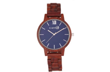 Image of Earth Wood Pike Bracelet Watch, Red, One Size, ETHEW5203