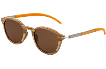 Image of Earth Wood Sabal Sunglasses, Apple Wood Frame, Brown Lens, Polarized, One Size, ESG044AS