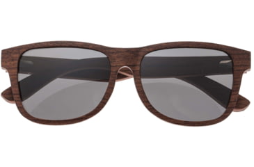 Image of Earth Wood Solana Polarized Sunglass, Red Rosewood/Black, One Size, ESG004R