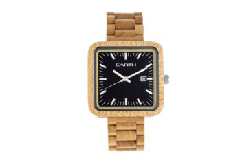 Image of Earth Berkshire Bracelet Watch w/Date, Khaki/Tan, One Size, ETHEW5701