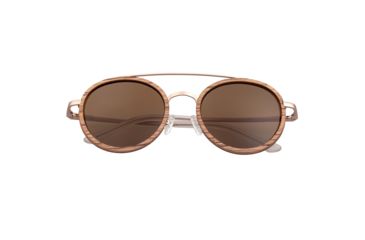 Image of Earth Binz Polarized Sunglasses - Unisex, Babinga/Brown, One Size, ESG048BR