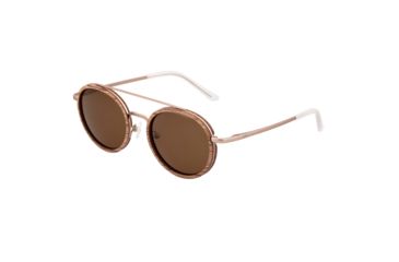 Image of Earth Binz Polarized Sunglasses - Unisex, Babinga/Brown, One Size, ESG048BR