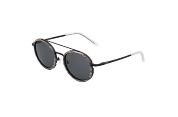 Image of Earth Binz Polarized Sunglasses - Unisex, Grey Vine/Black, One Size, ESG048GB