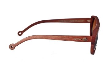 Image of Earth Wood Coronado Sunglasses, Red Rosewood Frame, Brown Lens, Red Rosewood/Brown, One Size, ESG019R