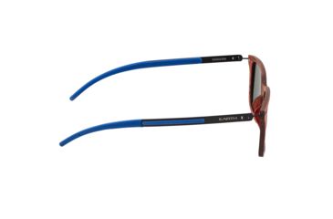 Image of Earth Doumia Polarized Sunglasses - Unisex, Red Rosewood/Blue, One Size, ESG043RB