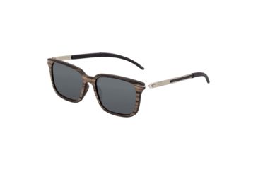Image of Earth Doumia Polarized Sunglasses - Unisex, Swiss Walnut/Black, One Size, ESG043WS