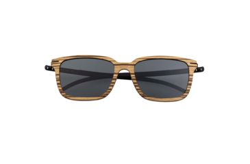 Image of Earth Wood Doumia Polarized Sunglass, Zebrawood/Black, One Size, ESG043ZB