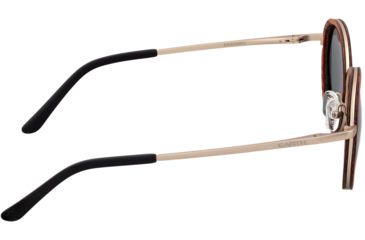 Image of Earth Himara Polarized Sunglasses - Unisex, Red Rosewood/Black, One Size, ESG039RG