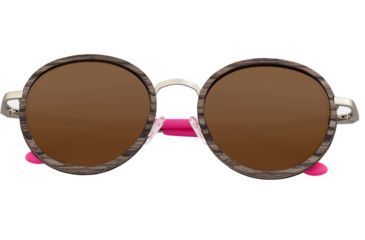 Image of Earth Himara Polarized Sunglasses - Unisex, Swiss Walnut/Brown, One Size, ESG039WS