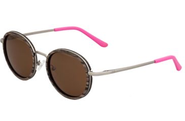 Image of Earth Himara Polarized Sunglasses - Unisex, Swiss Walnut/Brown, One Size, ESG039WS