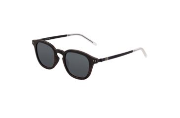 Image of Earth Wood Kavaja Polarized Sunglass, Ebony/Black, One Size, ESG042EB