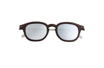 Image of Earth Kavaja Polarized Sunglasses - Unisex, Padauk/Silver, One Size, ESG042PS
