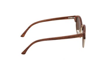 Image of Earth Misty Polarized Sunglasses - Unisex, Cherry/Brown, One Size, ESG049CG