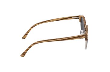 Image of Earth Misty Polarized Sunglasses - Unisex, Zebrawood/Black, One Size, ESG049ZS