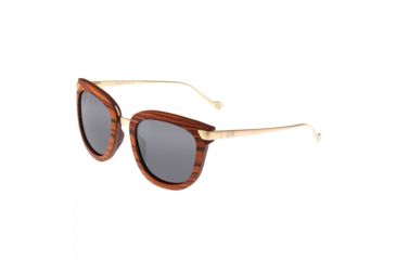 Image of Earth Nissi Polarized Sunglasses, Mahogany/Black, One Size, ESG033MG
