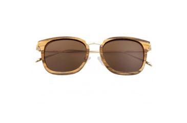 Image of Earth Nosara Polarized Sunglasses - Unisex, Apple Wood/Brown, One Size, ESG047AG