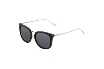 Image of Earth Wood Nosara Polarized Sunglass, Ebony/Black, One Size, ESG047ES