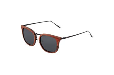 Image of Earth Nosara Polarized Sunglasses - Unisex, Red Rosewood/Black, One Size, ESG047RB