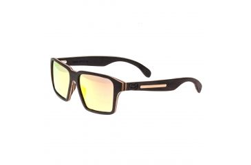 Image of Earth Polarized Sunglasses Piha Collection, Brown/Red-Yellow, ESG006EB