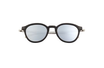 Image of Earth Sabal Polarized Sunglasses - Unisex, Ebony/Silver, One Size, ESG044ES