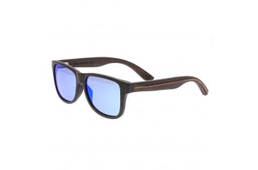 Image of Earth Solana Polarized Sunglasses, Ebony/Blue Green, ESG004E