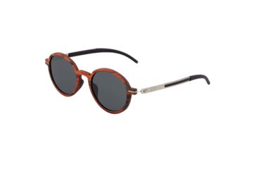 Image of Earth Toco Polarized Sunglasses - Unisex, Red Rosewood/Black, One Size, ESG051RS