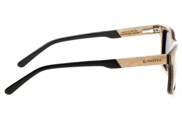 Image of Earth Wood Tide Polarized Sunglass, Brown/Gold-Yellow, One Size, ESG009GD