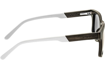 Image of Earth Wood Tide Sunglasses, Ebony Frame, Red/Yellow Lenses, ESG009BR