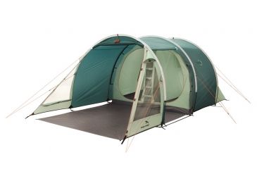 Image of Easy Camp 4-Person Galaxy 400 Tunnel Tent, 2 Rooms, Light/Dark Blue, 5709388076533