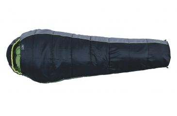 Image of Easy Camp Orbit 200 Mummy Sleeping Bag, Black / Gray 240055