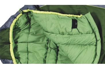 Image of Easy Camp Orbit 400 Mummy Sleeping Bag, Green / Gray 240057