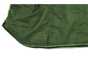 Image of Easy Camp Orbit 400 Mummy Sleeping Bag, Green / Gray 240057