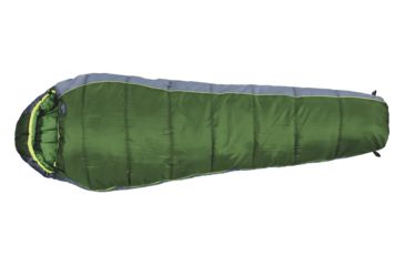 Image of Easy Camp Orbit 400 Mummy Sleeping Bag, Green / Gray 240057