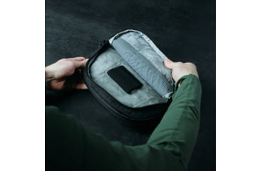 Image of Eberlestock Fade Flex Waist Pack, Black, 10 W x 6 H x 3 D in, FAXMB